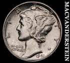 1941 Mercury Dime- Silver- Scarce High Grade Luster No Reserve #J3723
