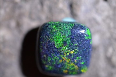 11ct 14x14x6 Top Roling CushionCut Mooka Hard Matrix Mix Opal Ringstone Australi