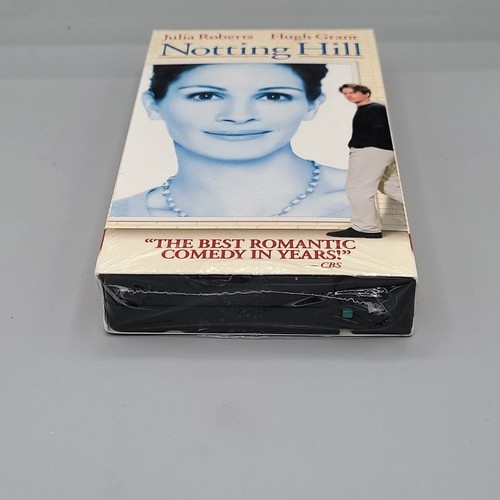 Universal Notting Hill VHS Tape Romantic Comedy Julia Roberts Hugh Grant Sealed - Picture 4 of 4