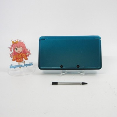 【Gut】Nintendo 3DS Aqua Blau NUR Konsole Japanische Edition #NET08/0802/03