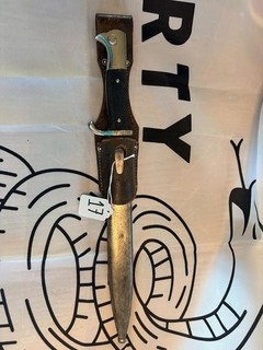 WWII German K98 Mauser Bayonet Seitengewehr 84/98 III with Scabbard & Frog