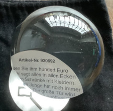 Schweizer Hellfeldlupe aus Acrylglas inkl. Stoffbeutel  Vergrößerung 1,8 Fach