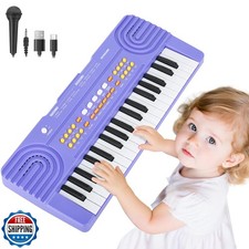 Kids Piano Keyboard Toy for 4 Year Old Girl Birthday Gift 37 Key