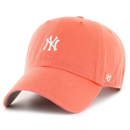 Casquette Ajustable 39;47 Brand – New York Yankees Moss – Lavée En Garment – 100% Coton – Fit Relaxé – Sangle Auto-agrippante