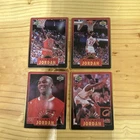 Upper Deck Michael Jordan Chicago Bulls NBA 4 Card Lot