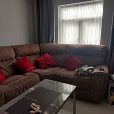L Shape Corner Recliner Sofa 6 Seater