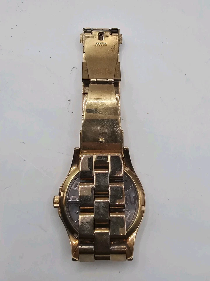 Reloj para mujer Marc Jacobs Henry esfera champán tono dorado acero inoxidable Foto 4 de 4