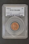 1931-S  PCGS CERTIFIED  MS 63 RB  Lincoln Cent