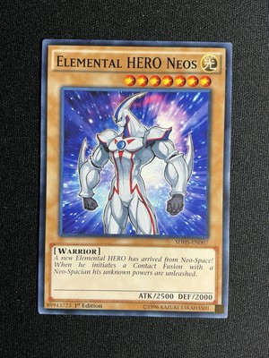 [LP] Elemental HERO Neos SDHS-EN007 1st Edition Short Print Common 2015