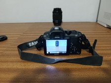 Samsung NX10 Digital Camera  w/ 18-55mm  & 50-200mm OIS Lens + Extra