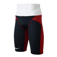 Mizuno Swim Competitive Swimsuit GX/SONIC STREAM Half Spats Men's Black/Deep
