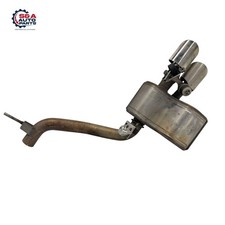 2014-2017 Maserati Ghibli Rear Left Driver Side Exhaust Muffler Dual Tip OEM 60K