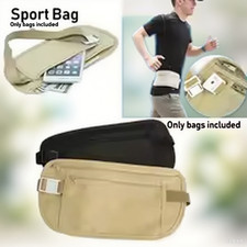 Invisible Waist Packs Pouch for Passport Money Belt Bag Hidden Security Wallet