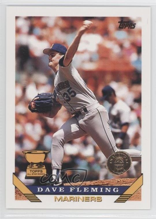 1993 Topps Inaugural Colorado Rockies Dave Fleming #45 0q3