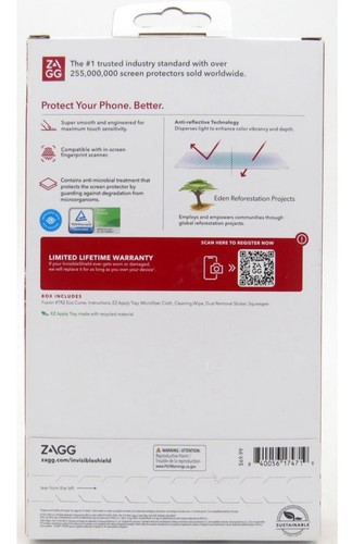 ZAGG InvisibleShield Fusion XTR2 Eco Curve Screen Protector For Galaxy S23 Ultra - Zdjęcie 2 z 2