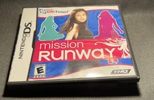 Mission: Runway (Nintendo DS, 2009)~ Case & Manual~J802