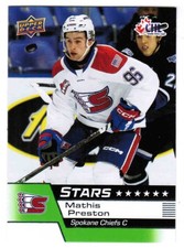 25/26 2025 UPPER DECK CHL HKY BASE STARS/STAR ROOKIES GREEN 301-400 U-Pick List