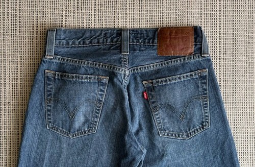 Levi’s 527 Low Boot Cut Mens W29 L30 Blue Denim Cotton Jeans Med Wash Pockets - Picture 5 of 17