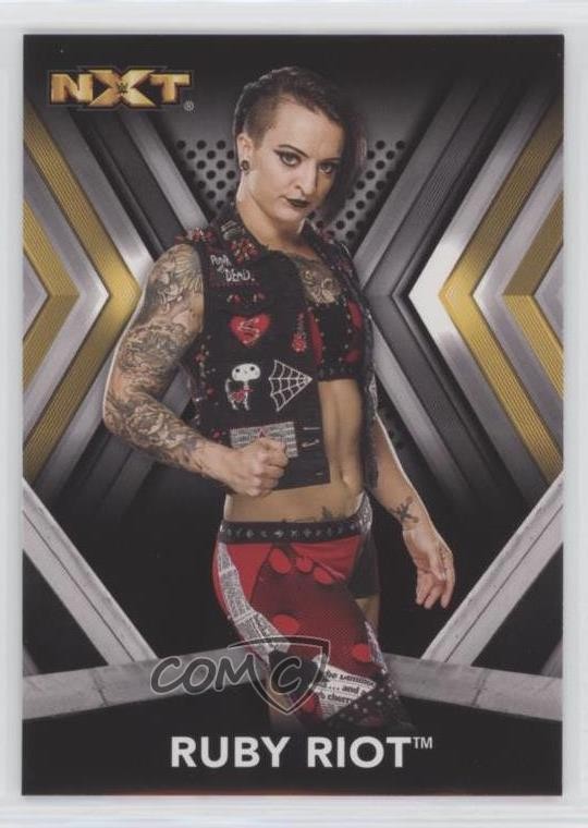 2017 Topps WWE NXT Roster Ruby Riott Ruby Riot #27 Rookie RC 09k7