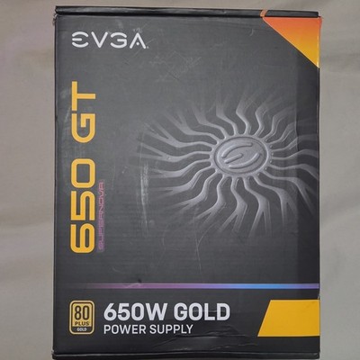 EVGA SuperNOVA 650 GT 650W 80 PLUS Gold ATX Power Supply 220-GT-0650-Y1