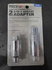 MATCO Tools 2 IN 1 SOCKET ADAPTER SET SAABC