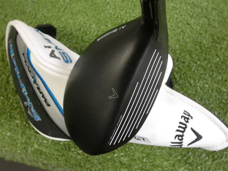 Callaway Paradym Ai Smoke Max Fast 24* Womens 5 Hybrid 40 Ladies w HC Excellent - Image 3 of 4