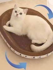 Wear-Resistant Cat Scratching Lounge Bed
