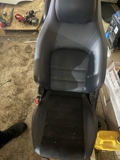 Mercedes C Class C220 Coupe W204 Leather Red Stitched Seats Set + Door Cards