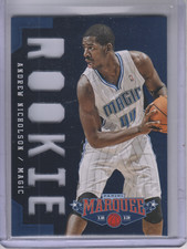 2012-13 Panini Marquee #334 Andrew Nicholson RC - BSK