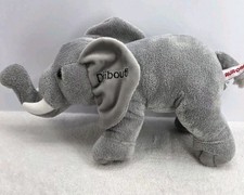 Aurora Djibouti Elephant Plush Gray Stuffed Animal Floppy Ears Soft Toy Cute