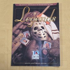 1993-2003 Hockey Hall of Fame LEGENDS Program Special Anniversary Edition