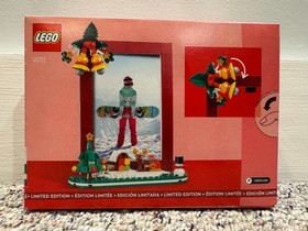 LEGO 40702 Christmas Picture Frame GWP NEW SEALED Limited Edition Holiday