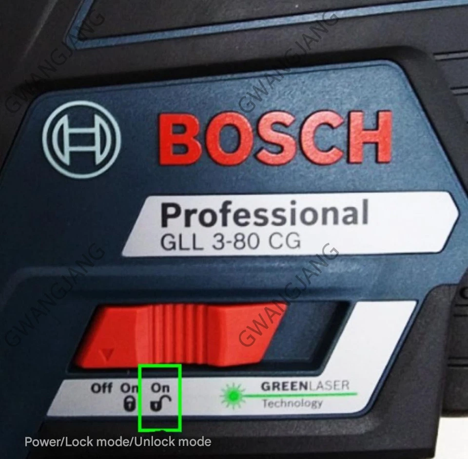Bosch GLL3-80 CG Green Line Laser Level Professional DIY Easy Hand Work - Image 4 of 4