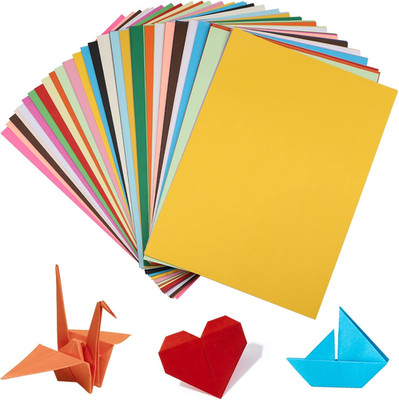 300 Sheets 20 Colors Colored Paper A4 Copy Paper Craft Origami Paper for DIY Art