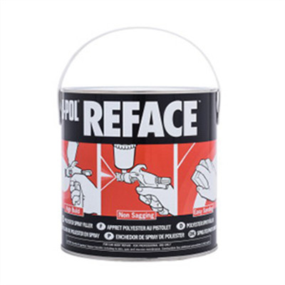 U Pol Products REFACE UP0733 2K Polyester Spray Putty, 2.5 L Tin, White