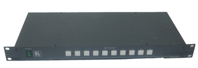 Kramer VS-1011 10x1 Composite Video Switcher Balanced Audio 1HE Rackmount AV Rack