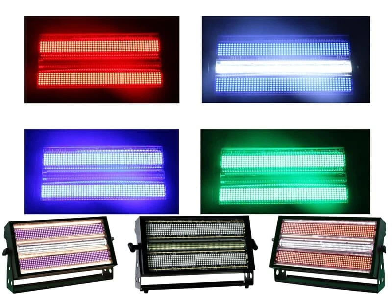 LIGHT4ME AURORA STROBE Stroboskop Effektlicht LED 560x1W CW/A + 600x0.2W RGB - Bild 4 von 4