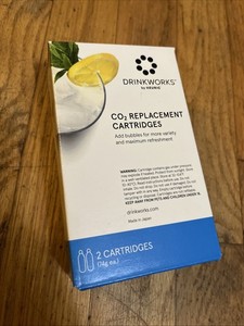 Drinkworks by Keurig Co2 Replacement Cartridges for Home Bar New