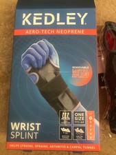 Kedley Aero-Tech Neoprene Wrist Splint One Size