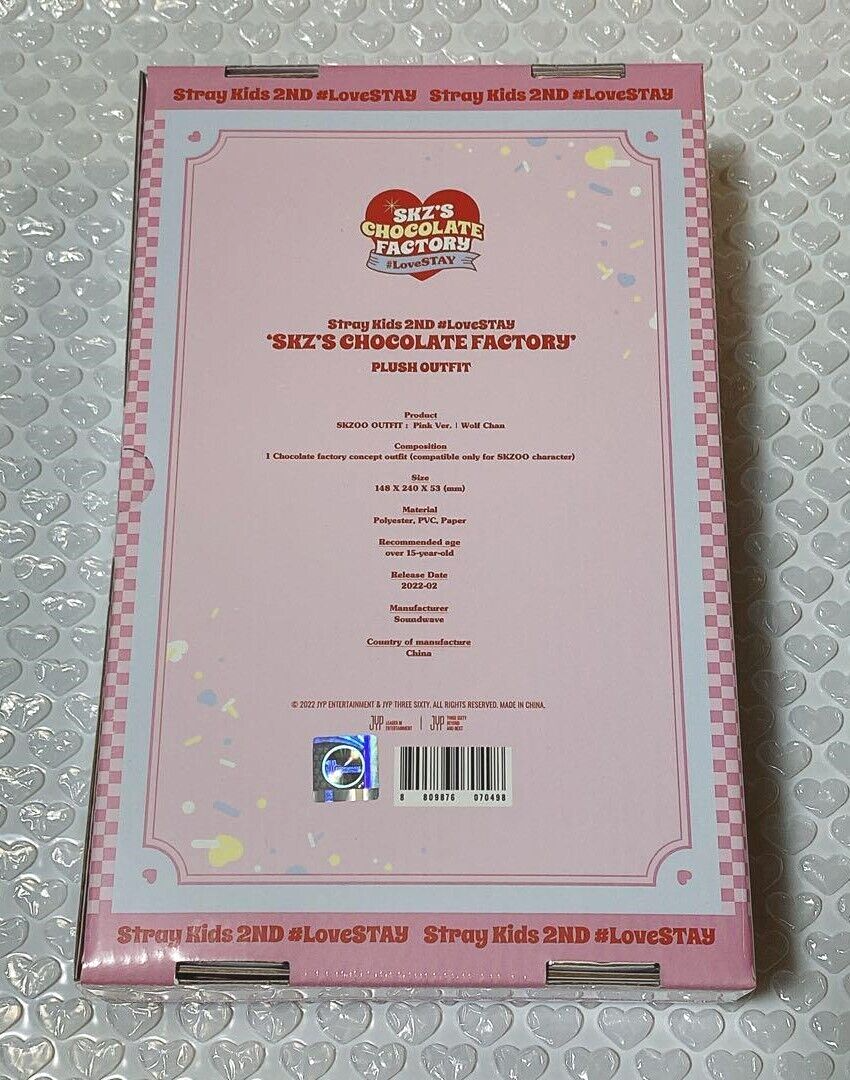 Stray Kids SKZ'S CHOCOLATE FACTORY Pink Ver. Bang Chan Wolf Chan
