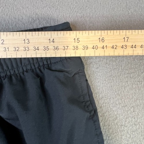 Vintage Nike Basketball Pants Black Yellow Ankle Zipper Sweatpants Men's XL - Picture 8 of 16