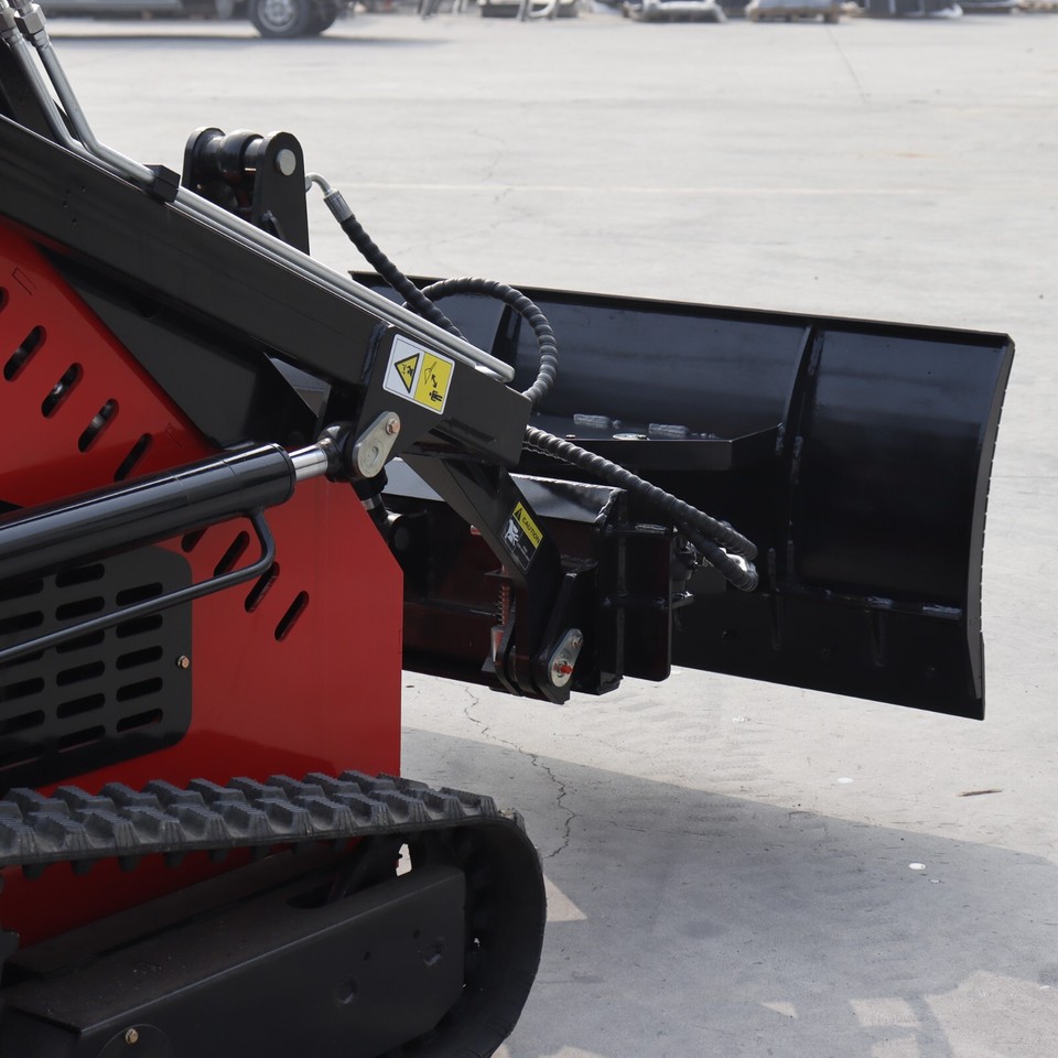 Snow Plowing Machine Dozer Blade Attachment Fits Mini Skid Steer Loader ...