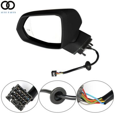 For 2019-2022 Chevy Blazer Driver Side Mirror 10Pin w/Blind Spot Detection