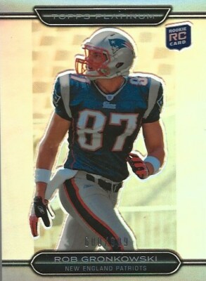 gronkowski platinum jersey