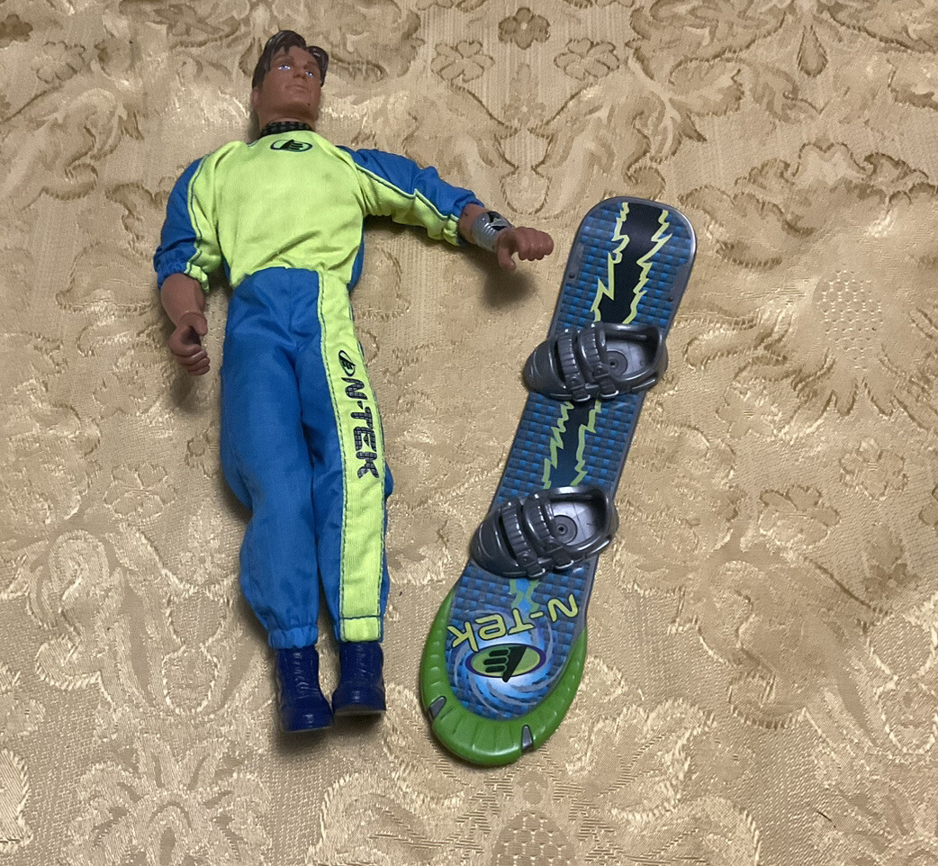 Max Steel Action Figure MAX STEEL Tornado Chaser w Snowboard | eBay