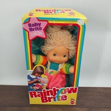 Vintage 1983 Mattel Hallmark Rainbow Brite Baby Brite In Box  READ  