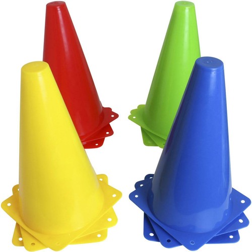 Plot en plastique cône de signalisation 24cm Support Entraînement