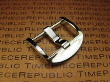 NEW 22mm SWISS 316L Stainless SCREW-IN Tang Buckle for PANERAI Polish Finish x1