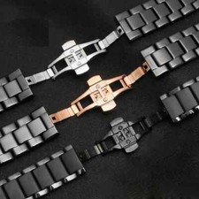 Hochwertige Keramik Uhrenarmbänder für AR1451 AR1452 AR1400 AR1410 22mm 24mm Sch