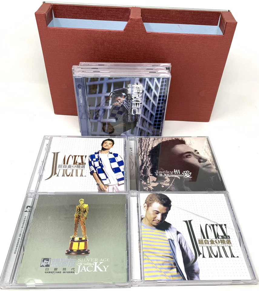 Chinese Pop Video Beloved Jacky Cheung 8 Audio CD Collection Box Set 2006 Sony - Image 3 of 4